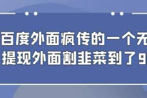 外面收费980的百度极速版最新玩法，多窗口拉满一小时利润在30-50+【软件+教程】