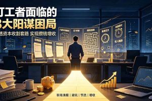 （19448期）付费文章：打工者面临的8大阳谋困局，看透资本收割套路实现攒钱增收